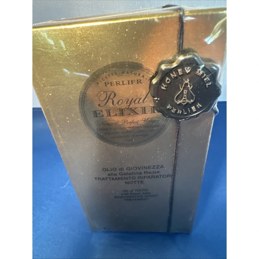 Perlier Royal Elixir Oil of Youth Restorative Night Treatment .84oz - NEW SEALED
